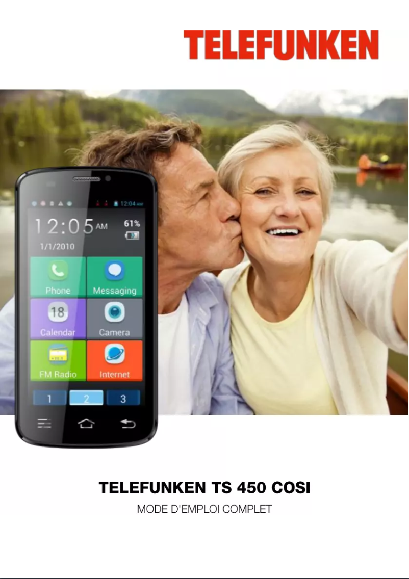 Page n°1 - Manuel utilisateur Telefunken Cosi TS 450
