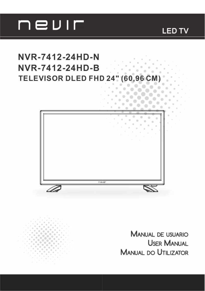Page n°1 - Manuel utilisateur Nevir NVR-7412-24HD-B