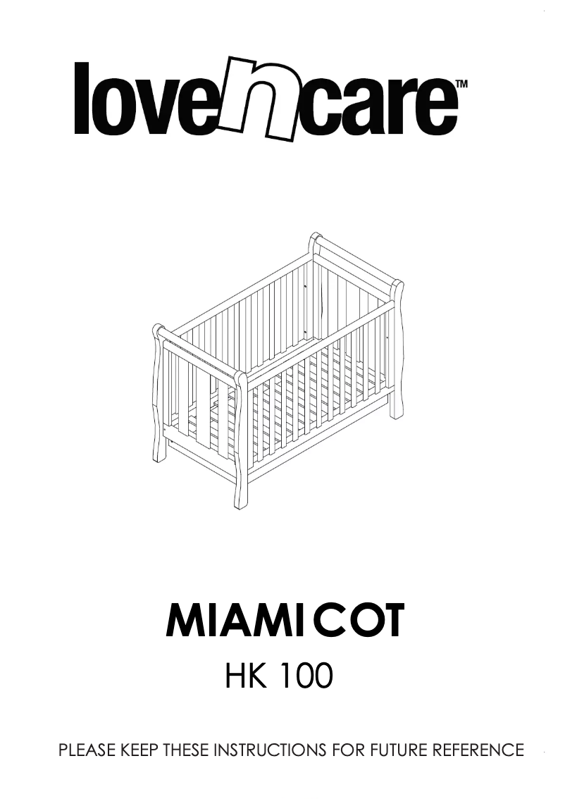 Image de la première page du manuel de l'appareil Miami
