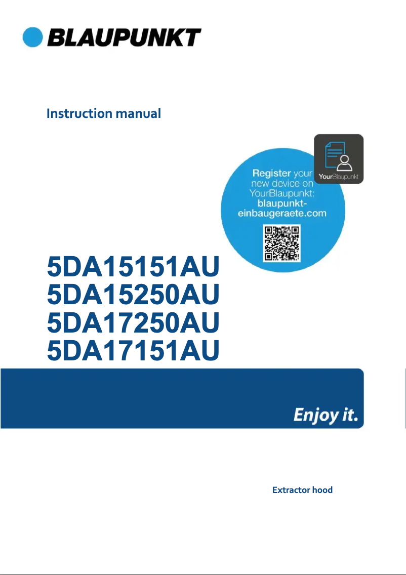 Image de la première page du manuel de l'appareil 5DA17250