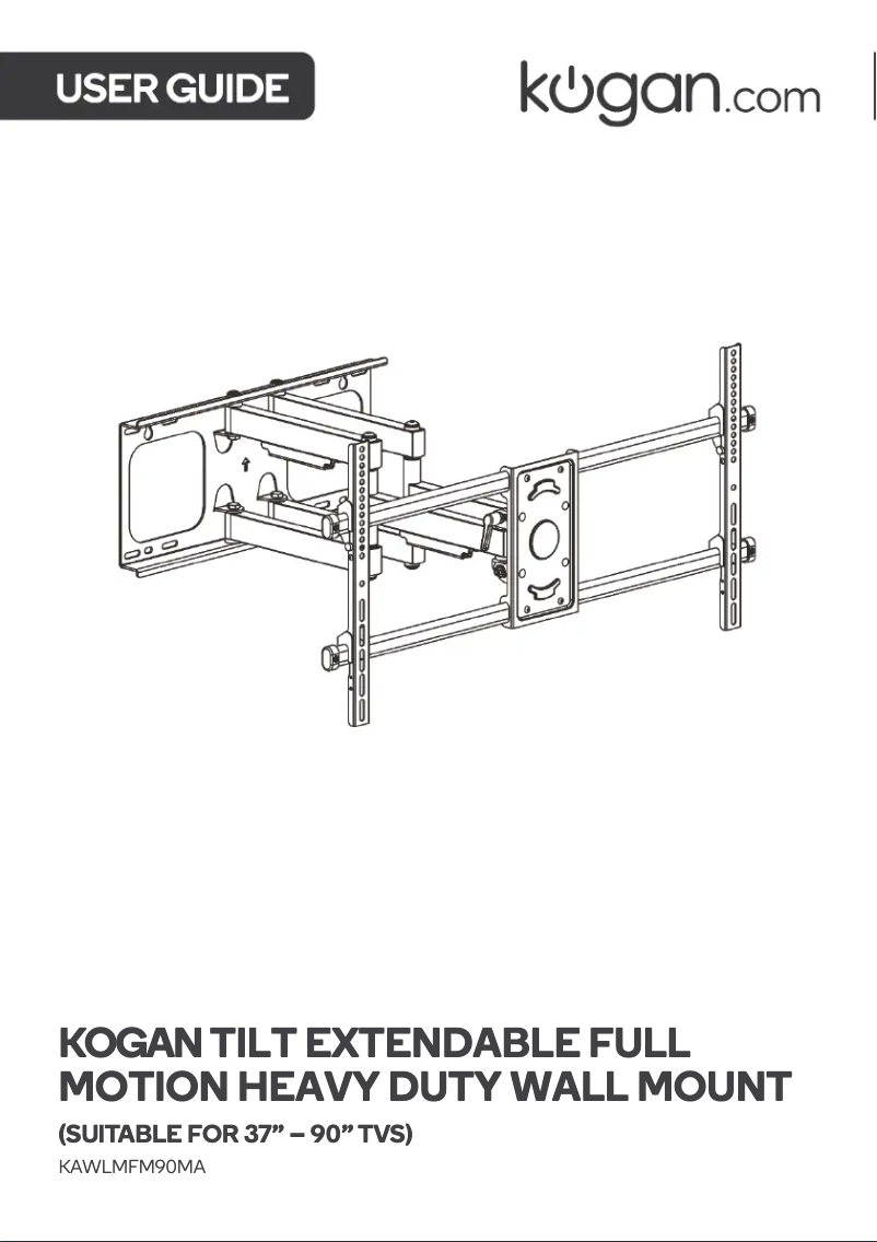 Page 1 de la notice Manuel utilisateur Kogan KAWLMFM90MA