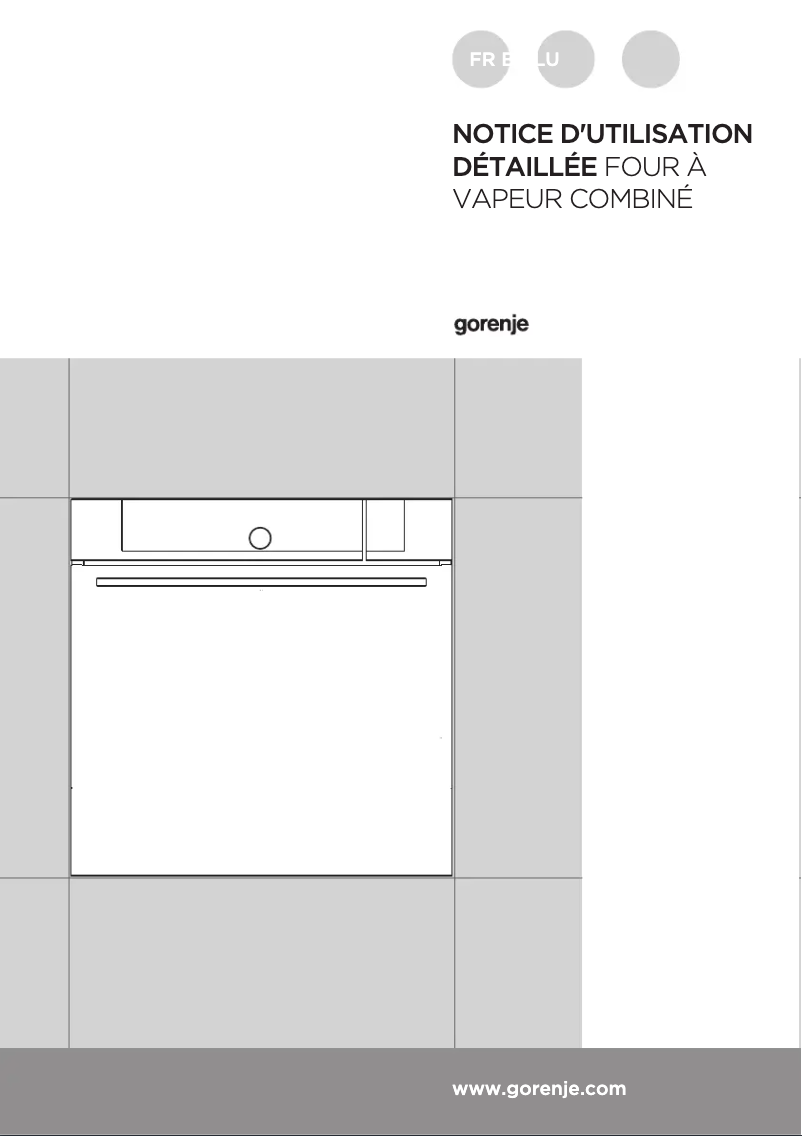 Page 1 de la notice Manuel utilisateur Gorenje BCS798S24X