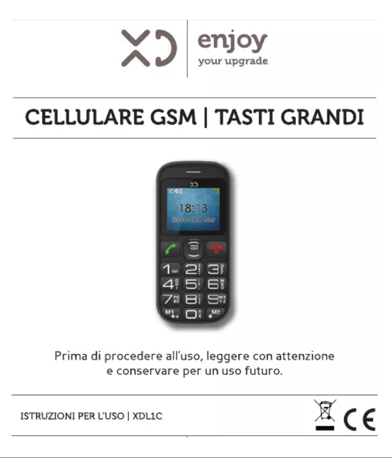 Page 1 de la notice Manuel utilisateur XD L1C