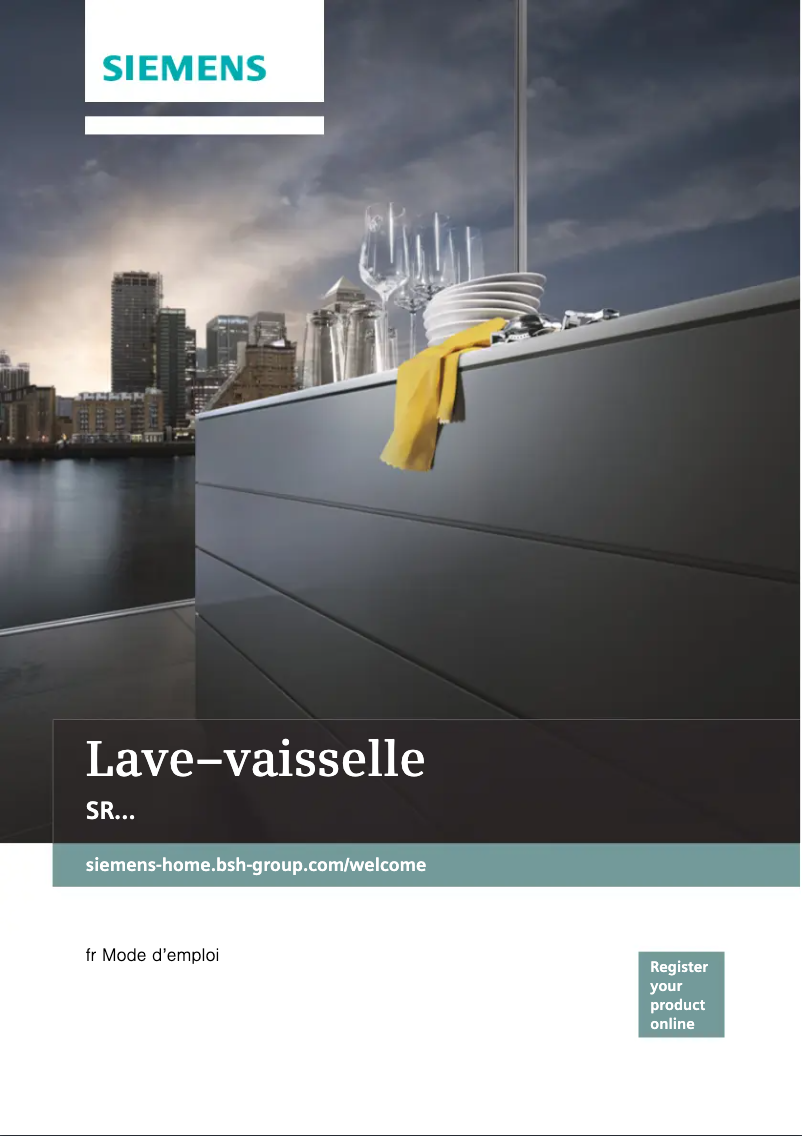 Image de la première page du manuel de l'appareil SR456S01TE