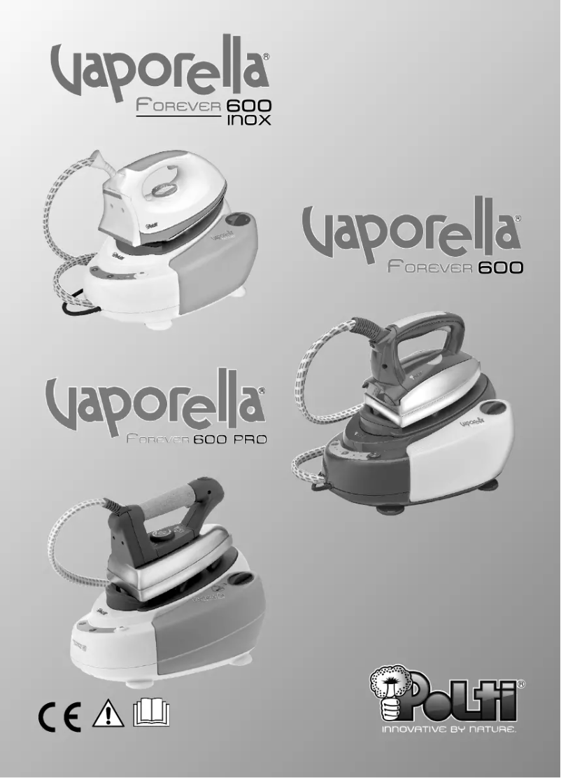 Página 1 del manual Manual de usuario Polti Forever 600 Pro
