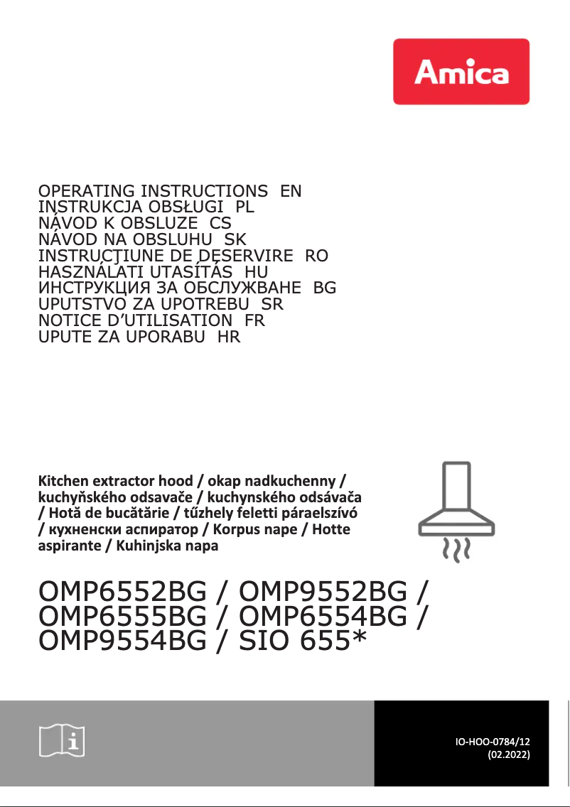 Page 1 de la notice Manuel utilisateur Amica OMP9554BG