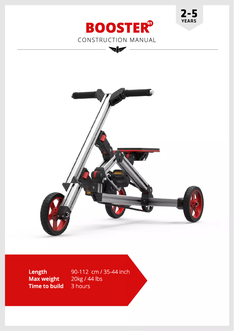 Page n°1 - Manuel utilisateur Infento Master Creator Kit Booster