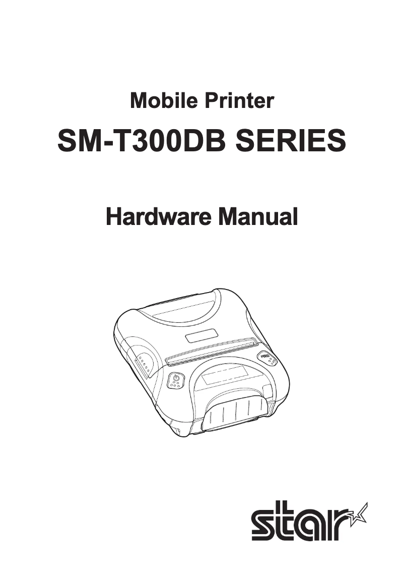 Page n°1 - Manuel utilisateur Star Micronics SM-T300
