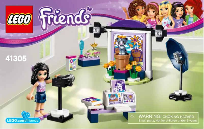Page 1 de la notice Manuel utilisateur Lego Friends 41305