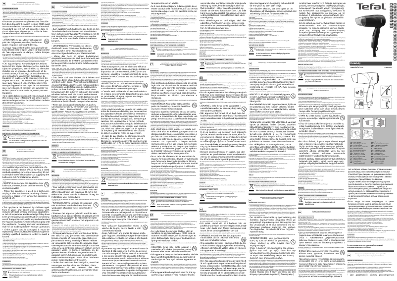 Image de la première page du manuel de l'appareil Pocket Dry HV1513