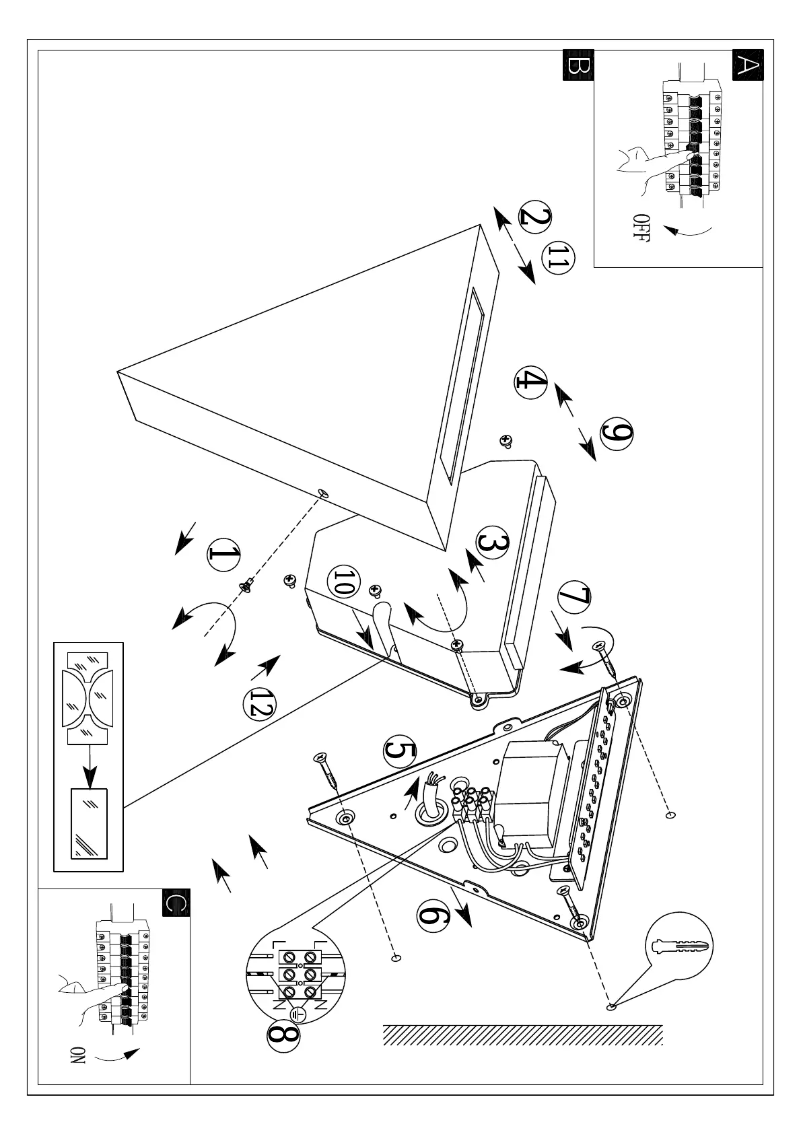 Page n°1 - Manuel utilisateur Eglo Trigo 1