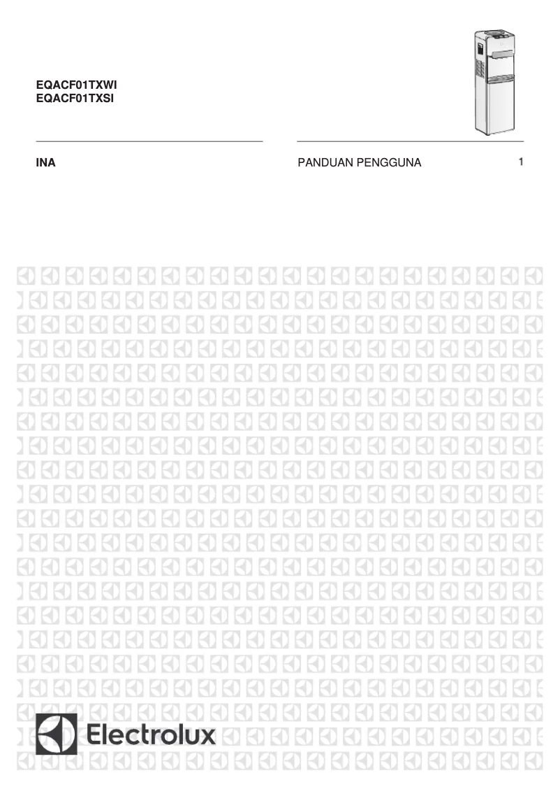 Image de la première page du manuel de l'appareil EQACF01TXWI