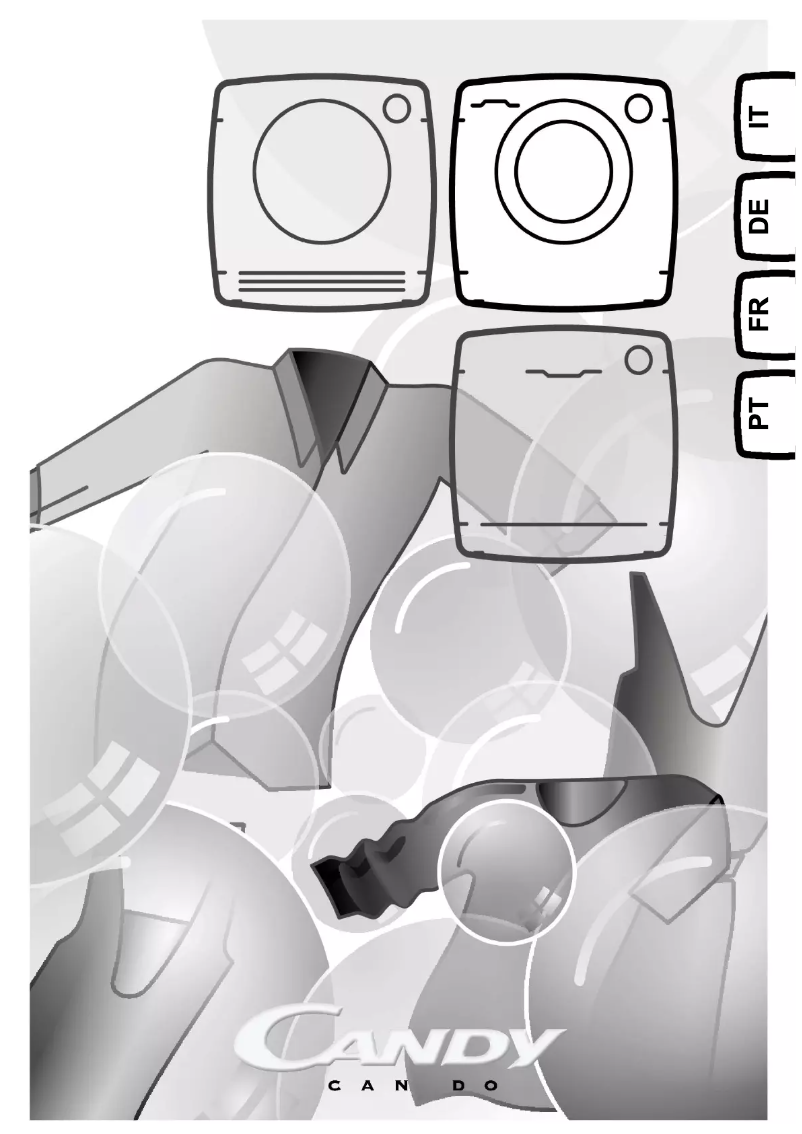 Page 1 de la notice Manuel utilisateur Candy GV 159TWC3B/3-80