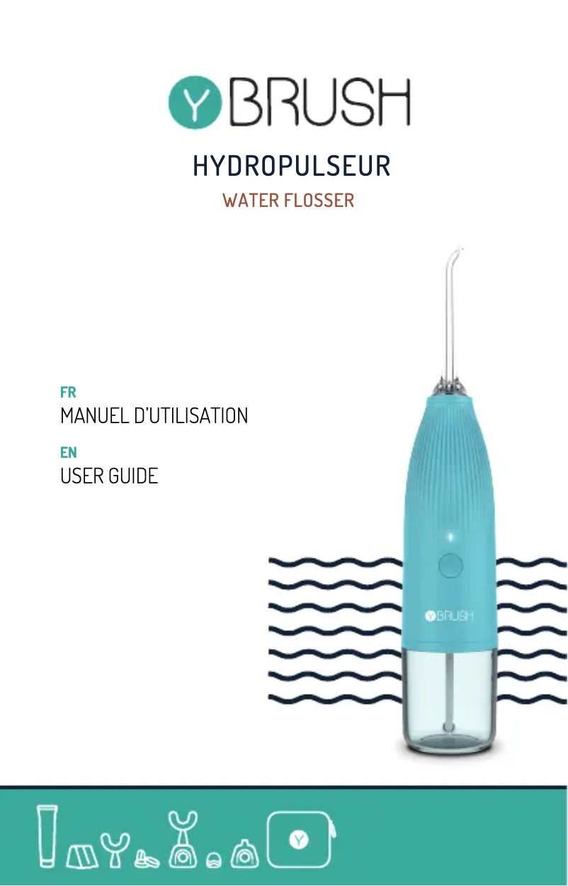 Image de la première page du manuel de l'appareil Water Flosser