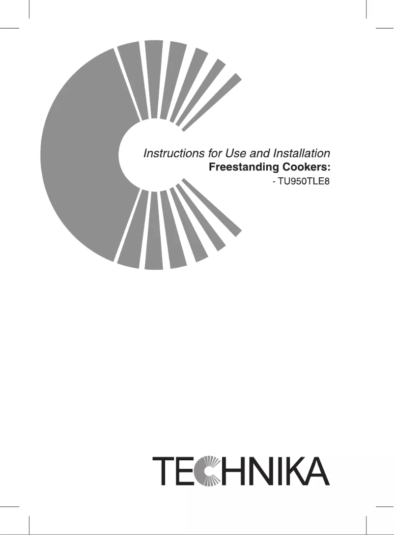 Page n°1 - Manuel utilisateur Technika TU950TLE8