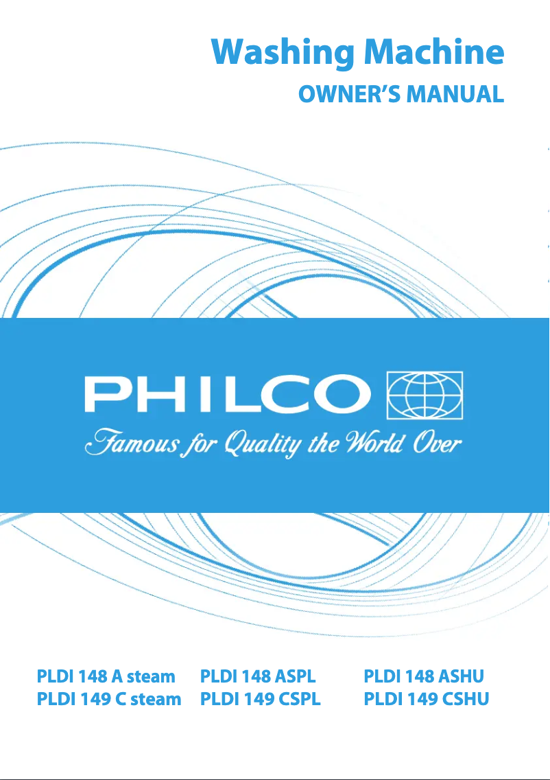 Page 1 de la notice Manuel utilisateur Philco PLDI 149 C steam