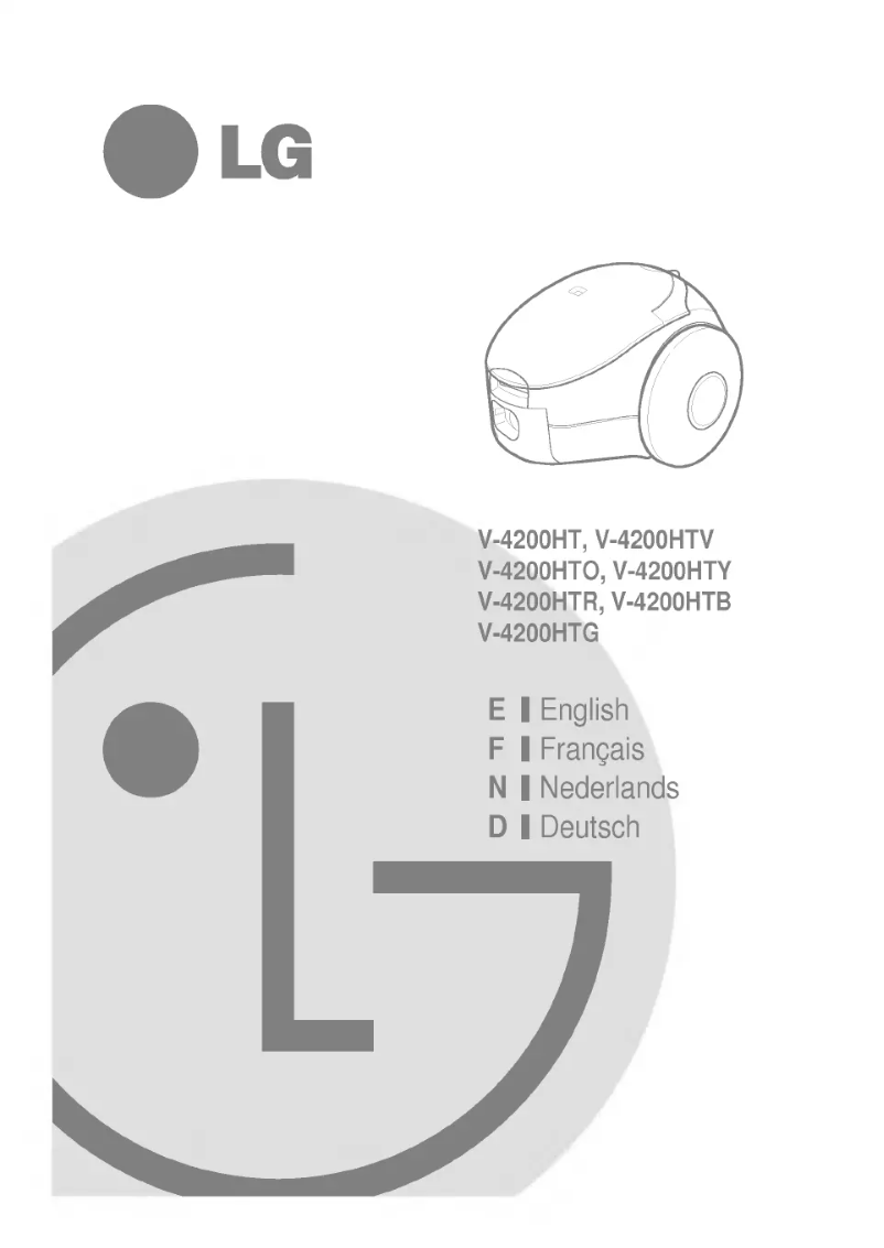 Page n°1 - Manuel utilisateur LG V-4200HTR