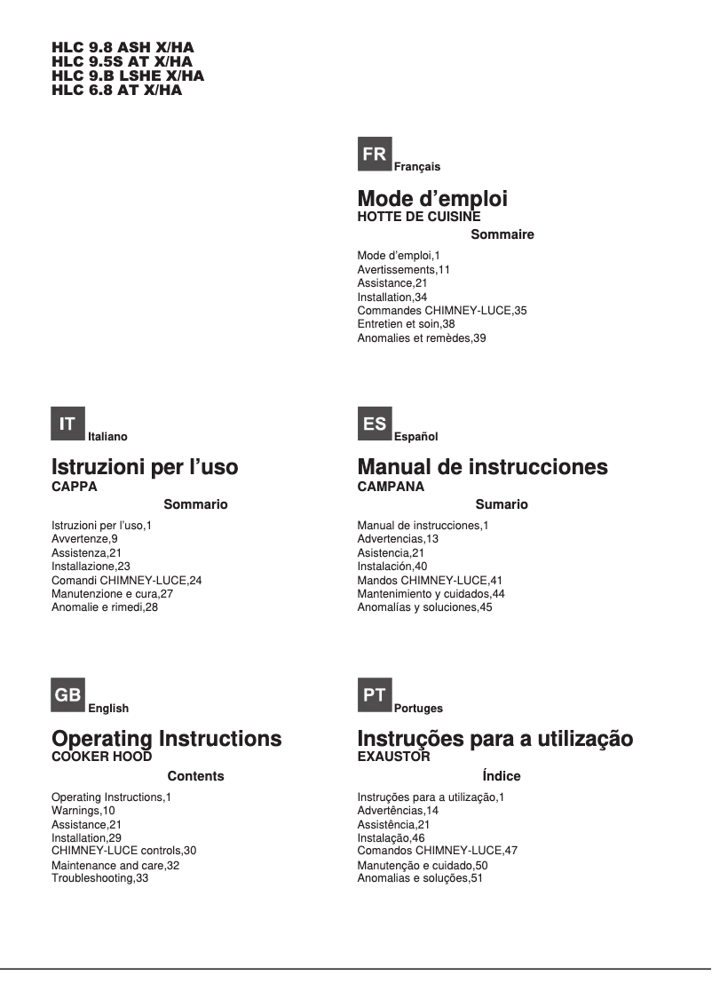 Página 1 del manual Manual de usuario Hotpoint Ariston HLC 9.5S AT X/HA