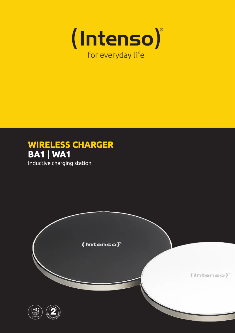 Image de la première page du manuel de l'appareil WA1