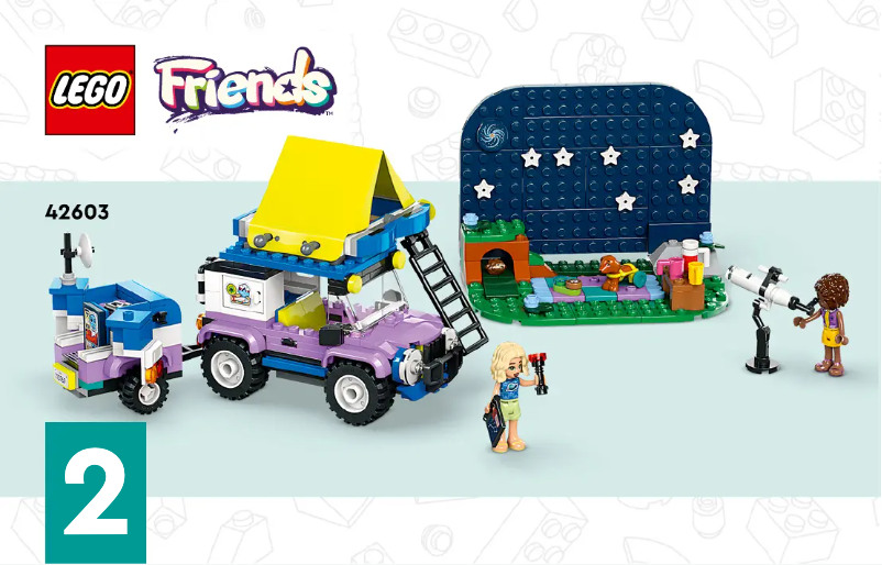 Page 1 de la notice Manuel utilisateur Lego Friends 42603