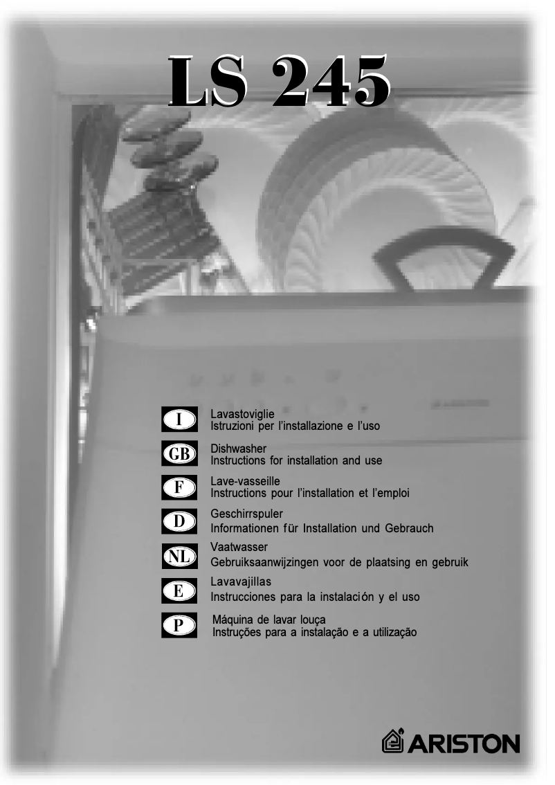 Page 1 de la notice Manuel utilisateur Hotpoint Ariston LS 245 eu