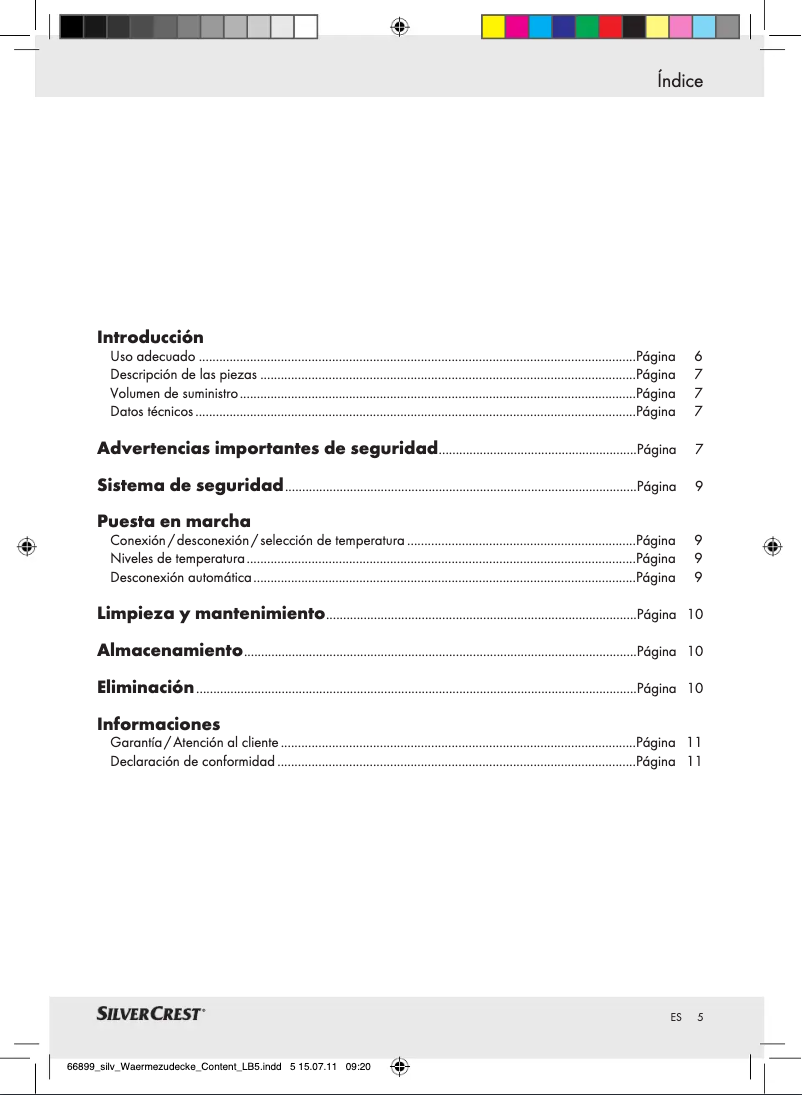Image de la première page du manuel de l'appareil IAN 066899
