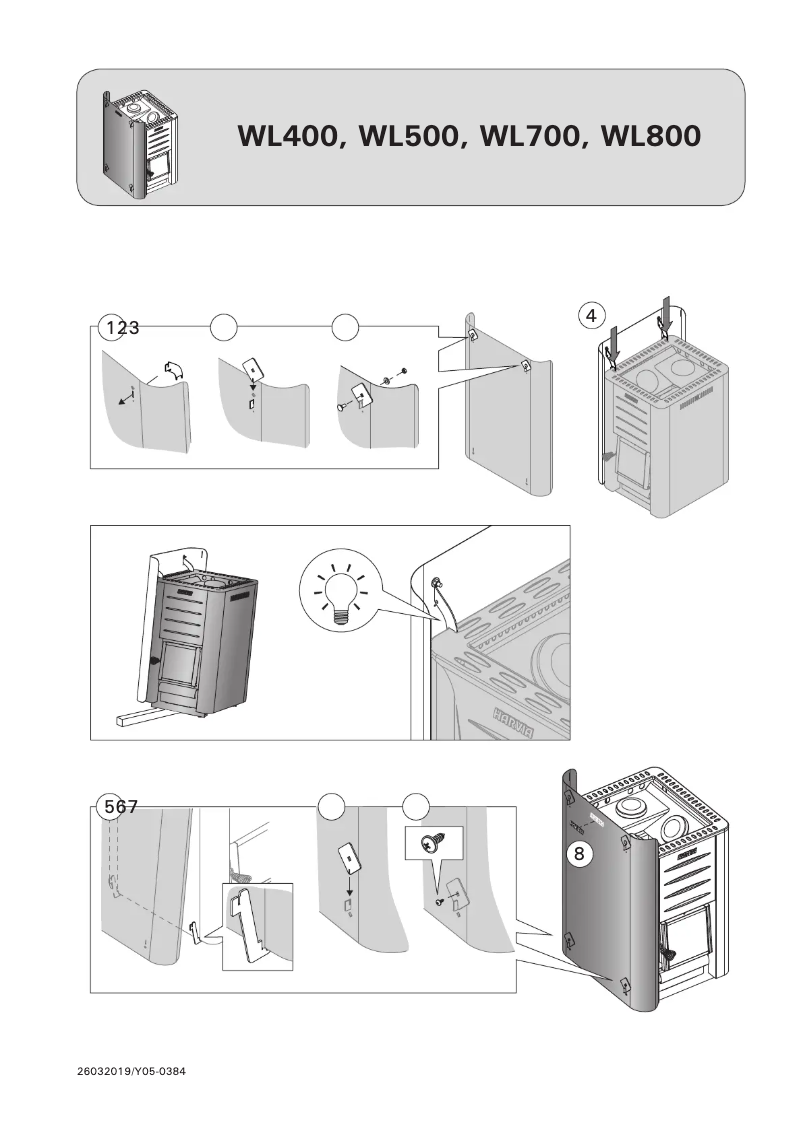Page 1 de la notice Manuel utilisateur Harvia PRO Pro WL550