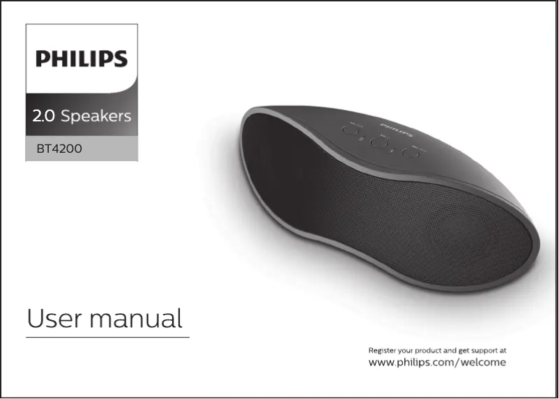 Image de la première page du manuel de l'appareil BT4200