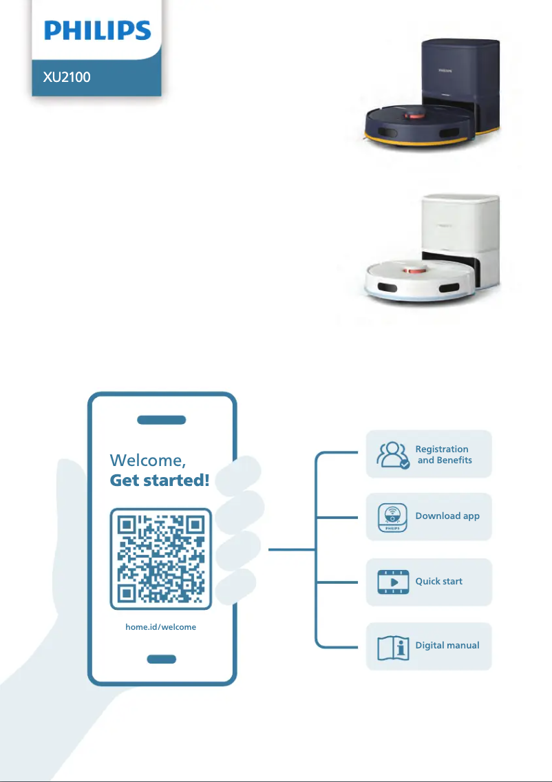 Page 1 de la notice Manuel utilisateur Philips XU2100