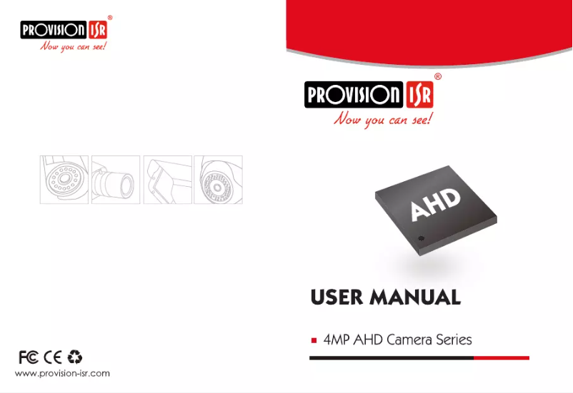 Page 1 de la notice Manuel utilisateur Provision-ISR DI-340AHD36