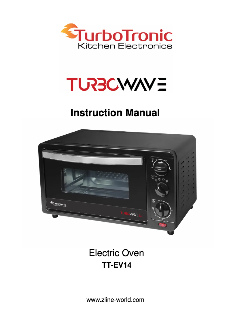 Image de la première page du manuel de l'appareil TurboWave Bio TT-EV14