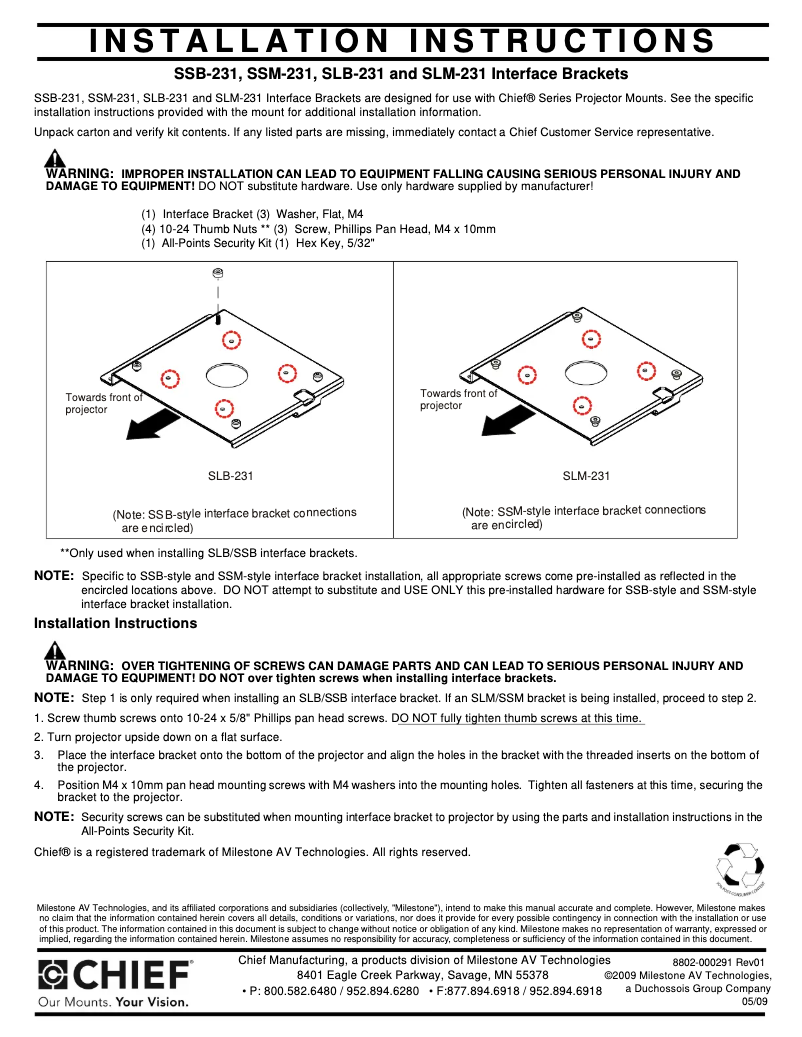 Image de la première page du manuel de l'appareil SLM231
