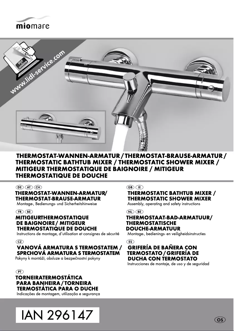 Page n°1 - Manuel utilisateur Miomare IAN 296147