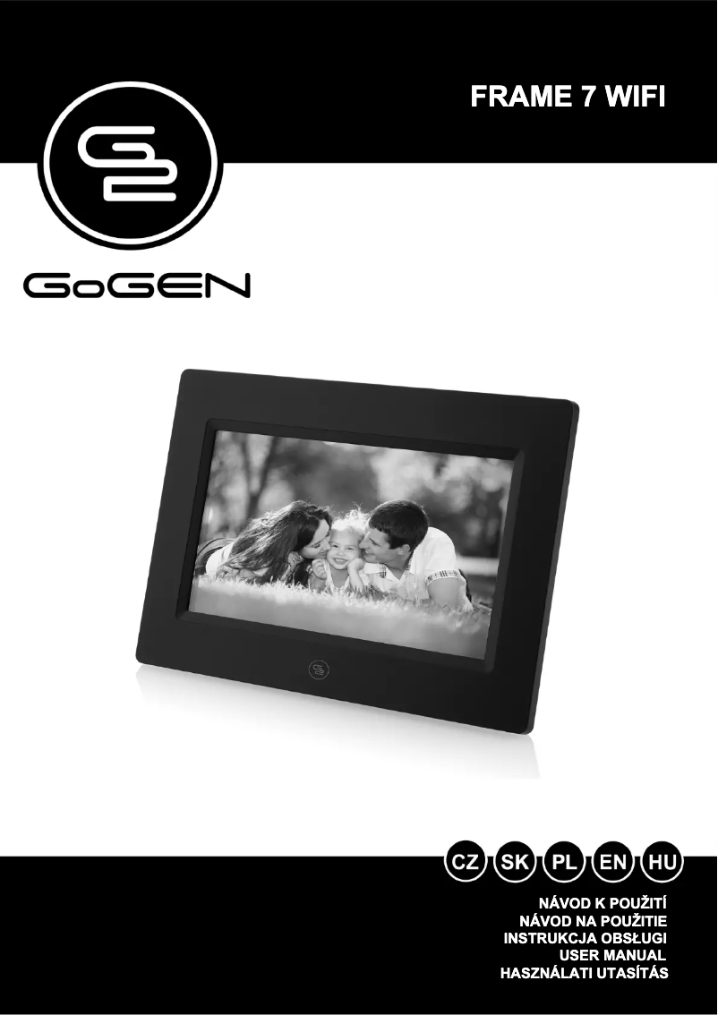 Image de la première page du manuel de l'appareil FRAME7WIFI