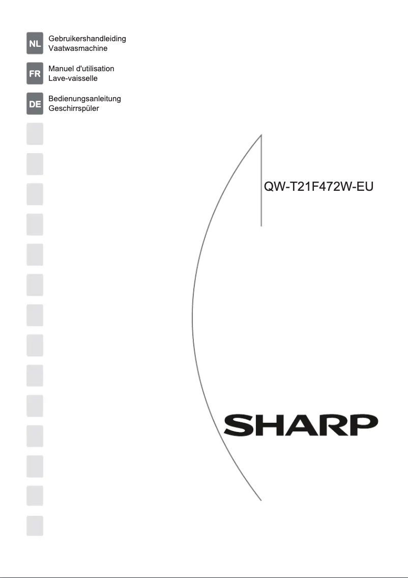 Page n°1 - Manuel utilisateur Sharp QW-T21F472W-EU