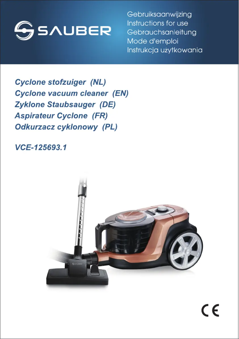 Imagen de la primera página del manual del dispositivo VCE-125693