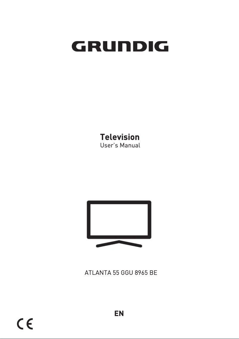 Page 1 de la notice Manuel utilisateur Grundig ATLANTA 55 GGU 8965 BE