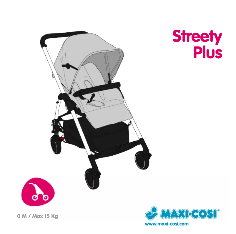 Page 1 de la notice Manuel utilisateur Maxi-Cosi Streety Plus 2 in 1
