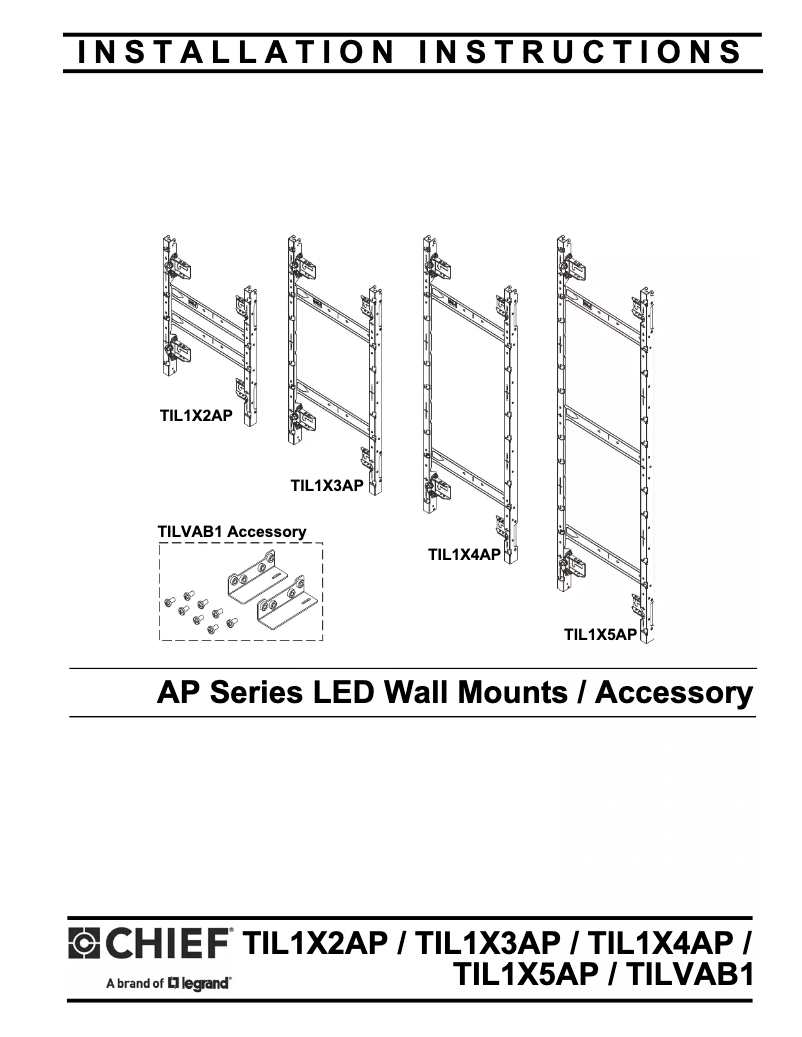 Page n°1 - Manuel utilisateur Chief TILVAB1