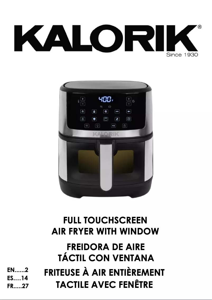 Imagen de la primera página del manual del dispositivo FT 52328 SS