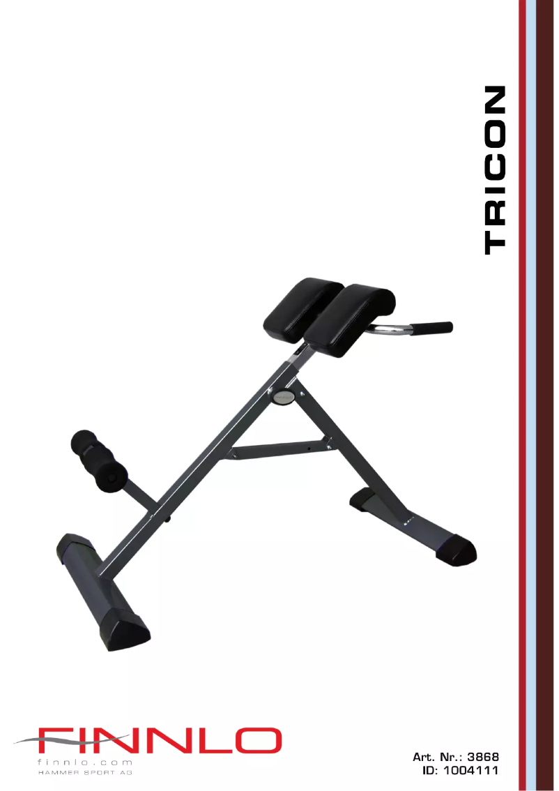 Page 1 de la notice Manuel utilisateur Finnlo Tricon