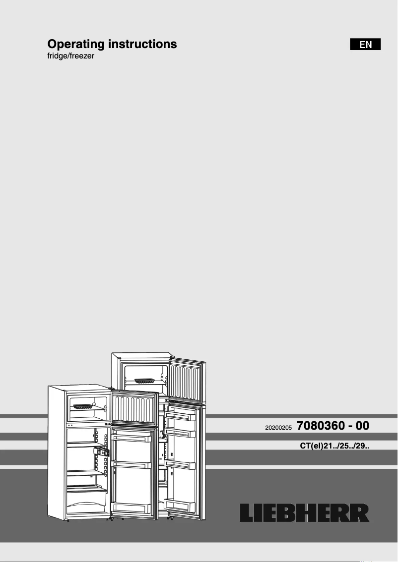 Image de la première page du manuel de l'appareil CTel 2131-21