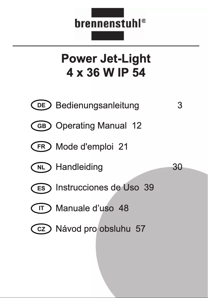 Image de la première page du manuel de l'appareil 1172660