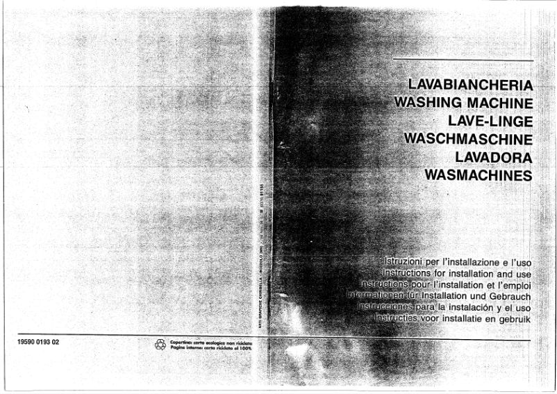 Image de la première page du manuel de l'appareil 1000N