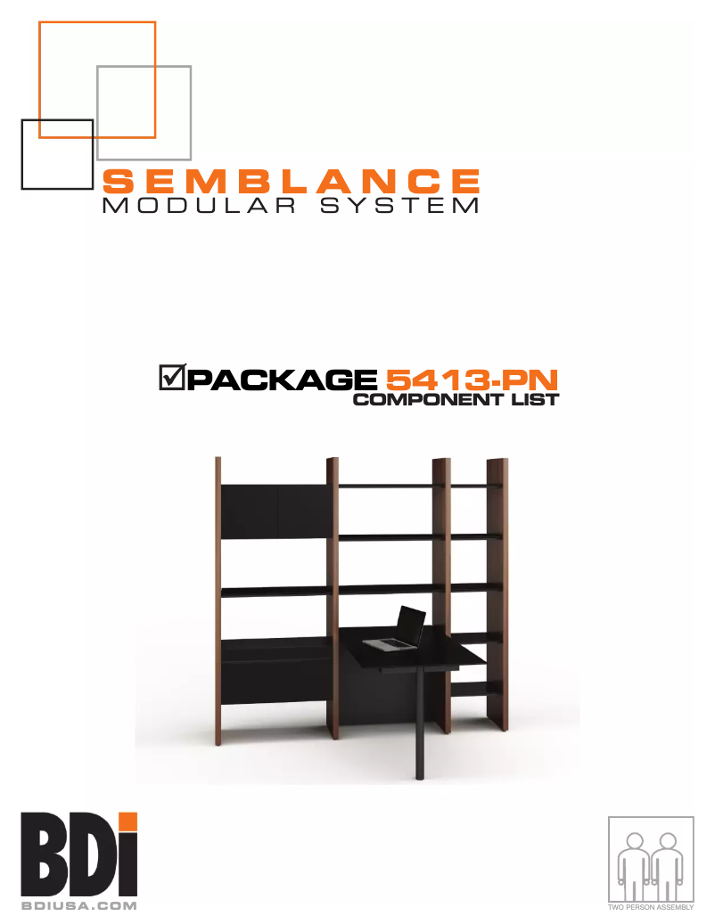 Page n°1 - Manuel utilisateur BDI Semblance 5413