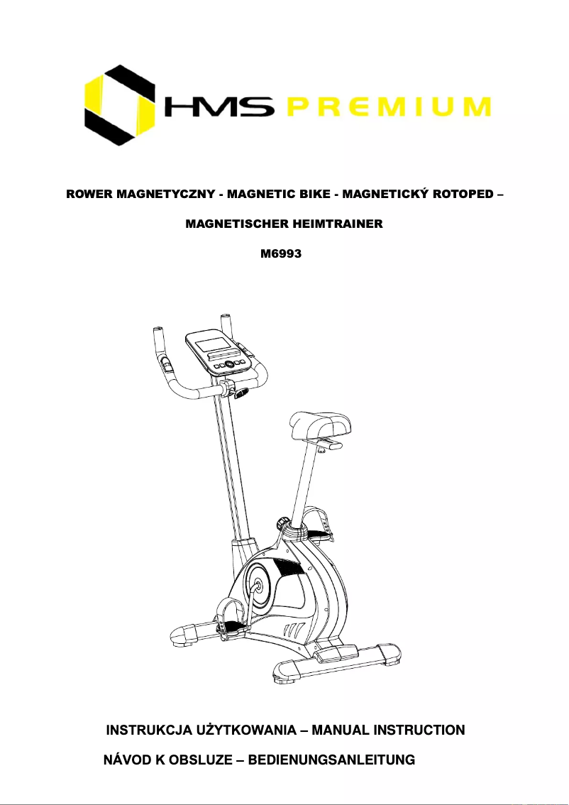 Image de la première page du manuel de l'appareil M6993