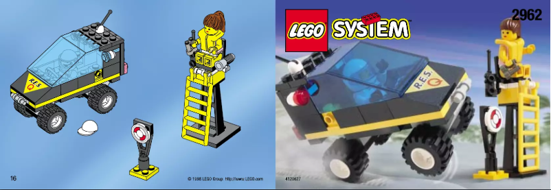 Image de la première page du manuel de l'appareil City 2962