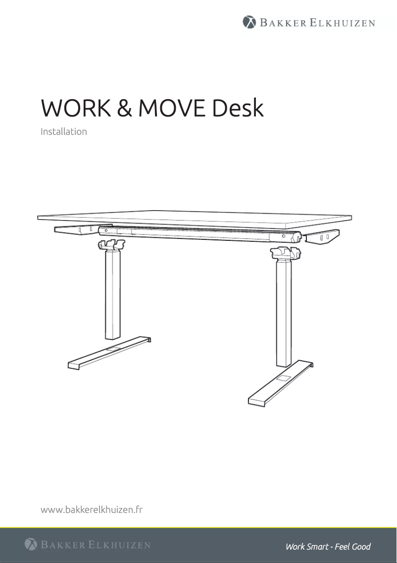 Image de la première page du manuel de l'appareil WORK & MOVE