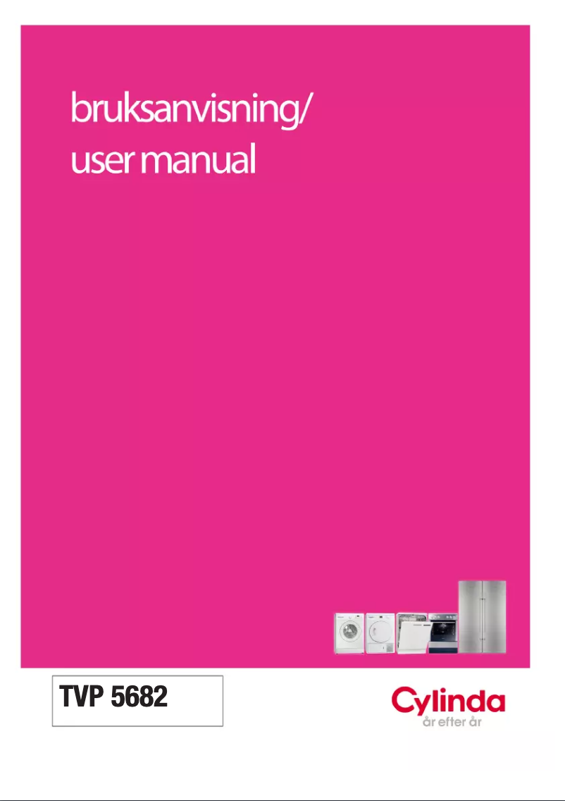 Page 1 de la notice Manuel utilisateur Cylinda TVP 5682