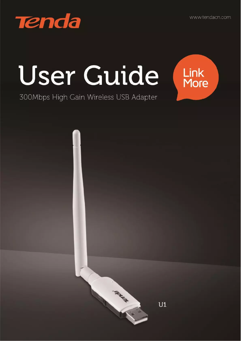 Page n°1 - Manuel utilisateur Tenda U1